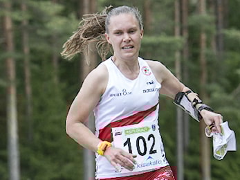 Silje nr.10 i sprintkvalifiseringen i Finland
